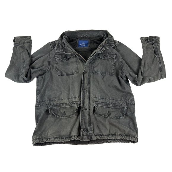 Old Navy Men's Zippable Hood Jacket XL Black Cotton Polyester - Picture 1 of 8